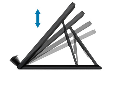 SmartFit® Easy Riser™ Go Adjustable Ergonomic Laptop Riser and Cooling Stand - Small